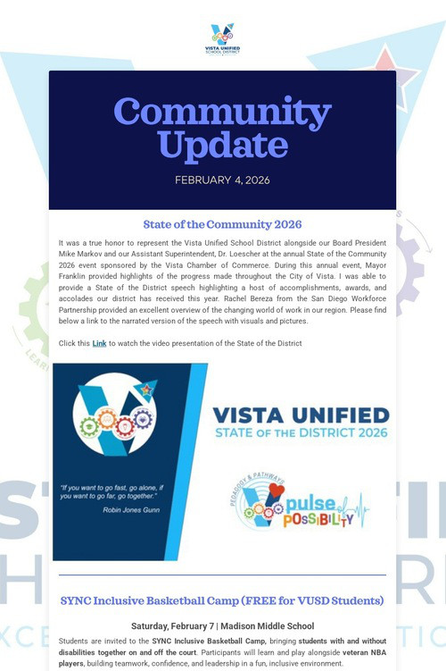 Community Update
