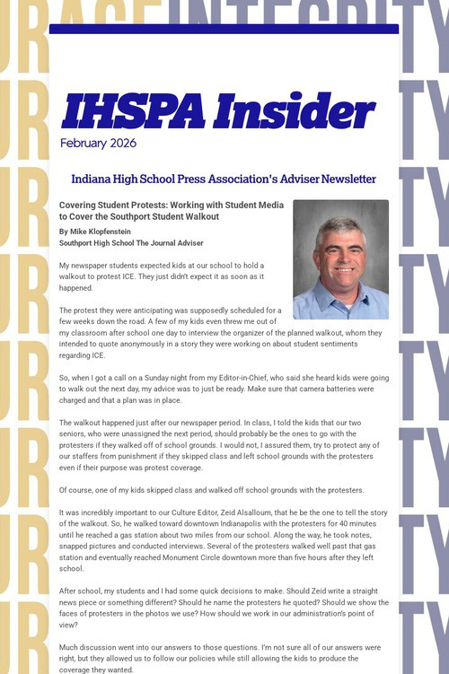 IHSPA Insider