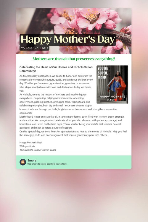 Happy Mother's Day