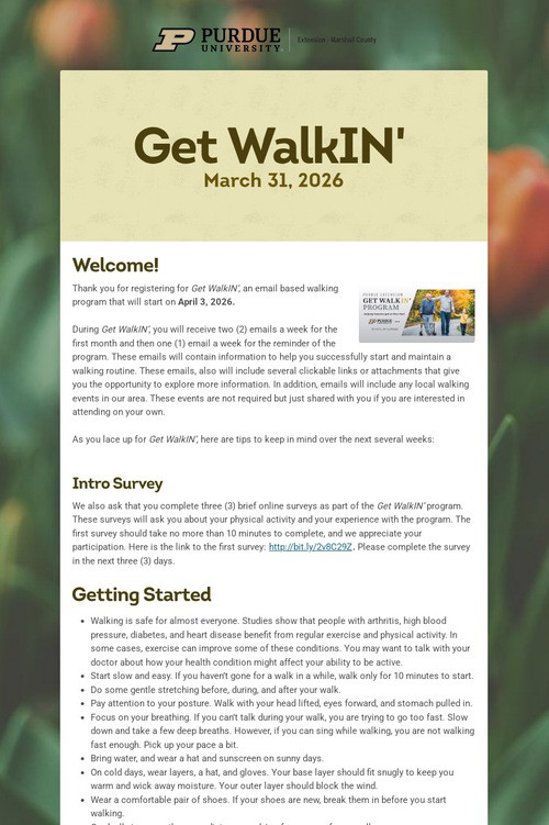 Get WalkIN'