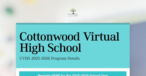 Cottonwood Virtual High School