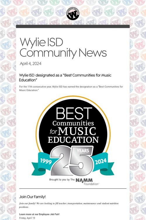Wylie ISD Community News
