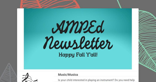 AMPEd Newsletter