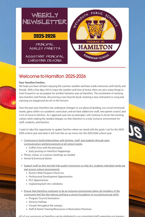 Thomas W. Hamilton Elementary