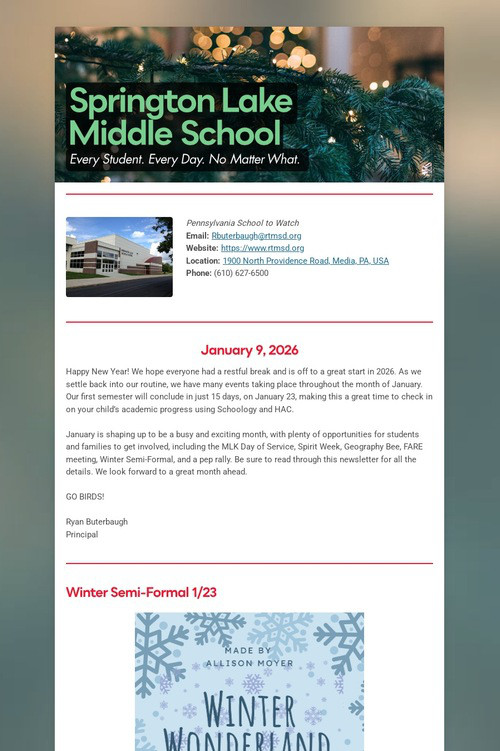 Springton Lake Middle School