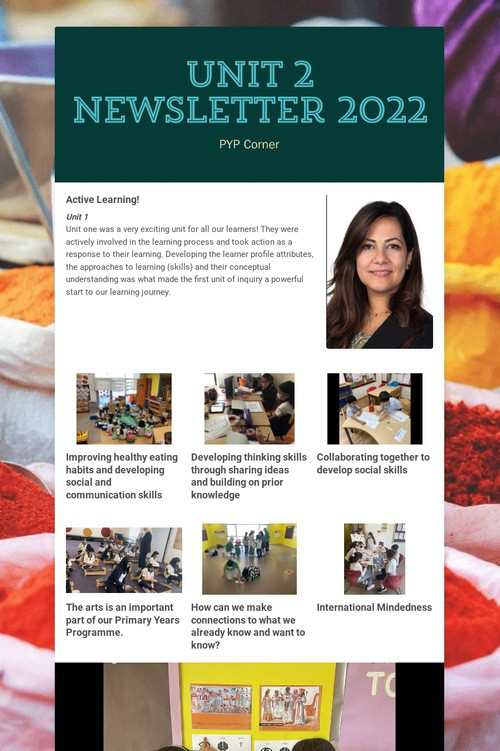 Unit 2 Newsletter 2022