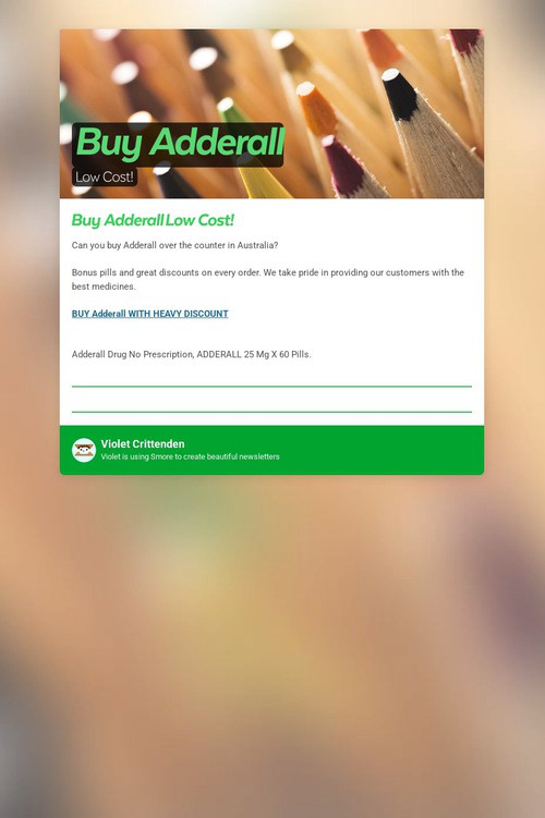 Buy Adderall