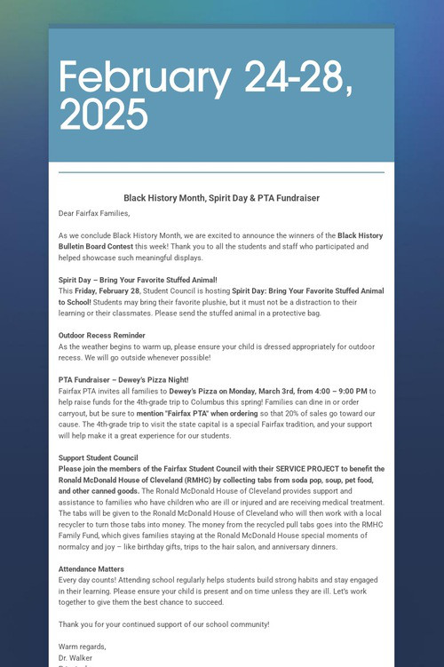 February 24-28, 2025