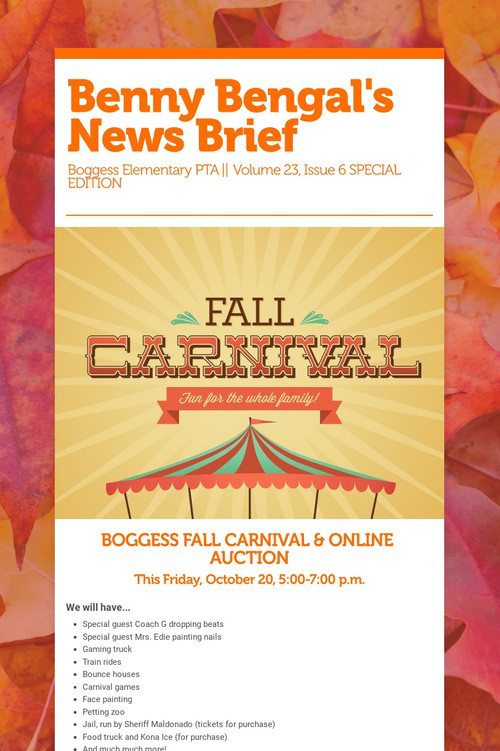 Benny Bengal's News Brief
