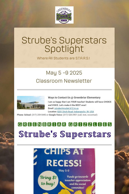 Strube's Superstars Spotlight