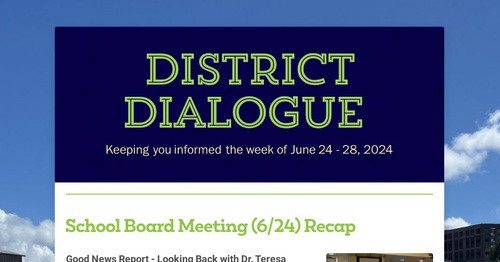 District Dialogue