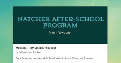 Design newsletters to spread the word online | Smore