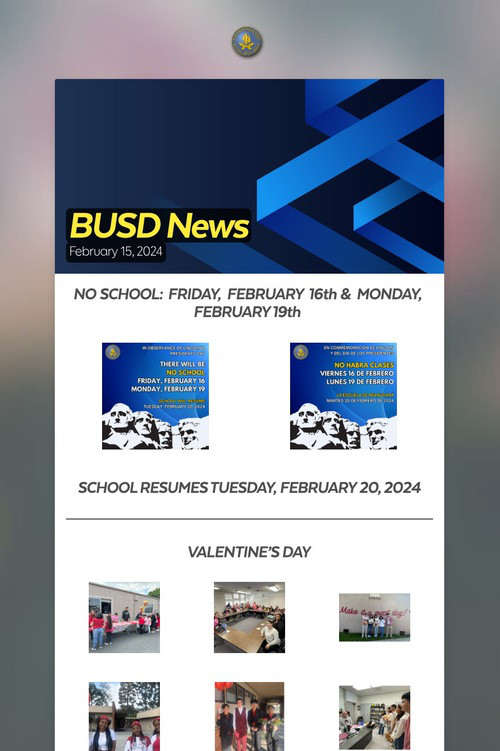 BUSD News