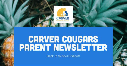 Carver Cougars Parent Newsletter