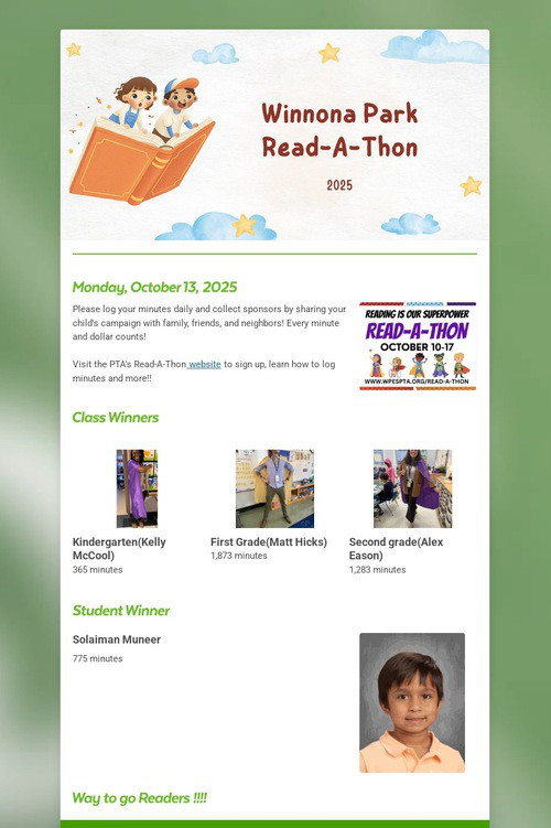 Read-A-Thon 2025