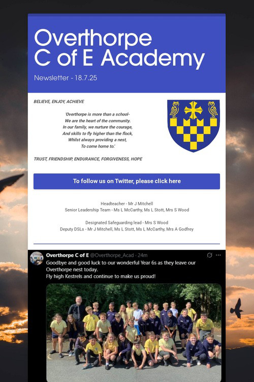 Overthorpe       C of E Academy