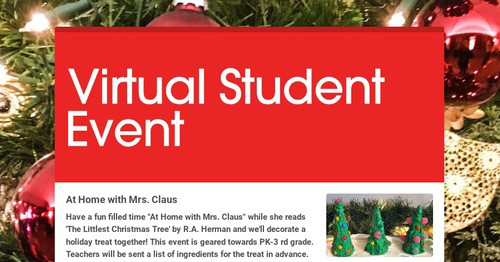 Virtual Student Event