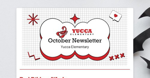 Yucca Newsletter October