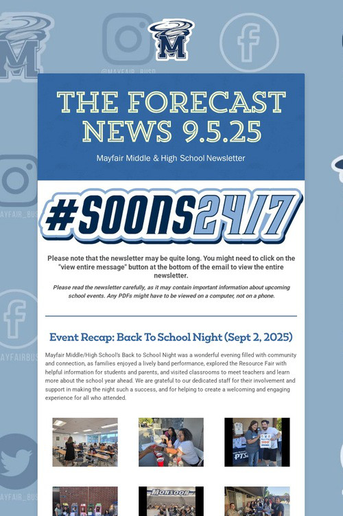 THE FORECAST News 9.5.25