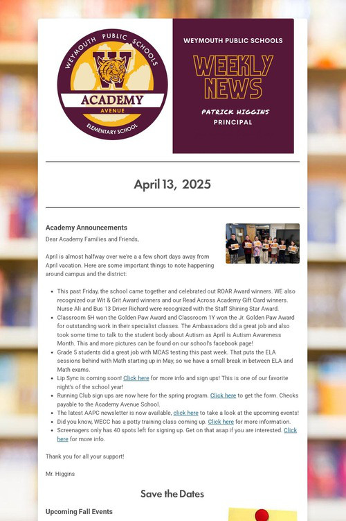 Academy Avenue Elementary School