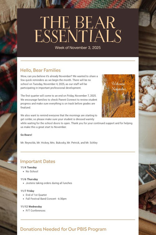 THE BEAR ESSENTIALS