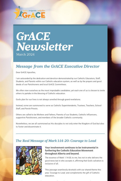 GrACE Newsletter