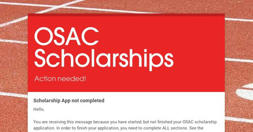 osac scholarship essay questions