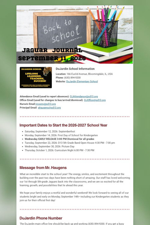 Jaguar Journal