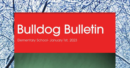 Bulldog Bulletin