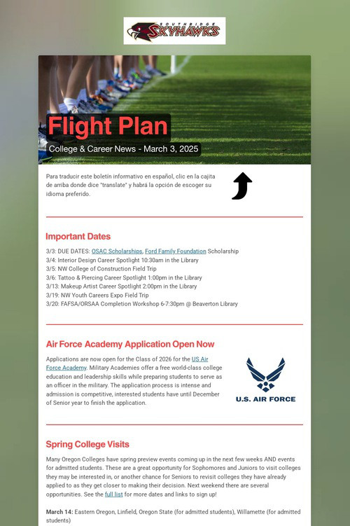 Flight Plan