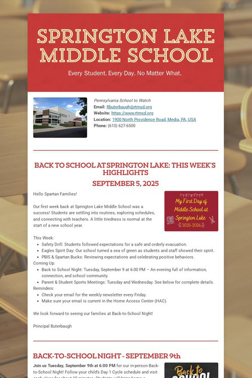 Springton Lake Middle School