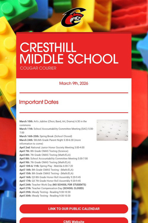 CRESTHILL MIDDLE SCHOOL