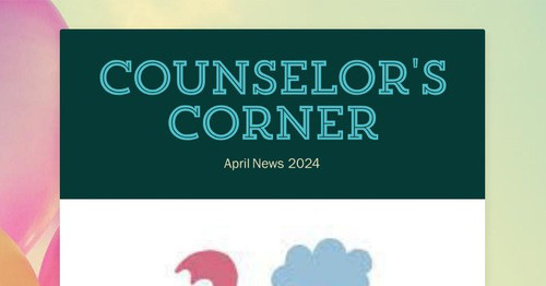 Counselor's Corner