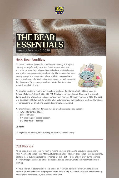 THE BEAR ESSENTIALS