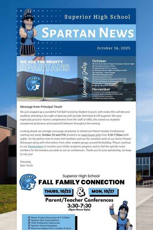 SHS Family News