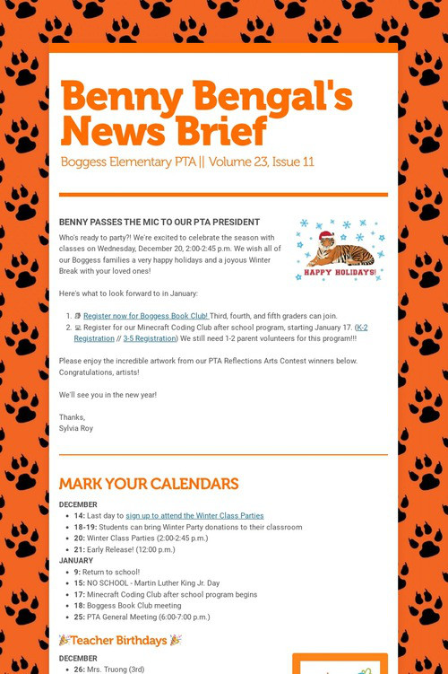 Benny Bengal's News Brief