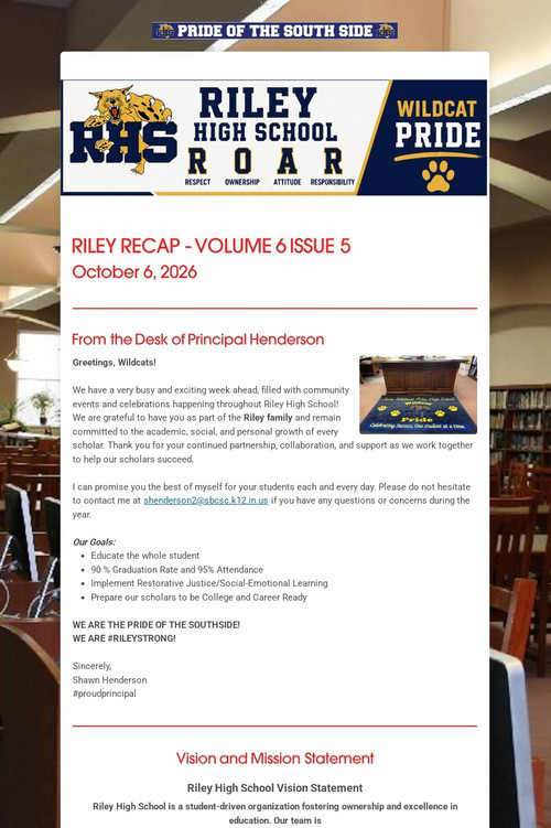 Riley Recap - VOLUME 6 ISSUE 5