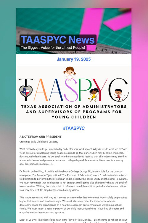 TAASPYC News