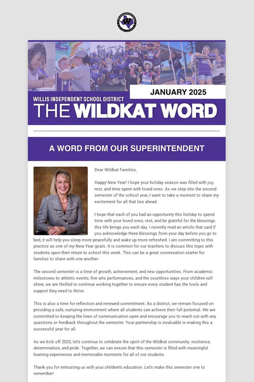 The Wildkat Word: January 2025