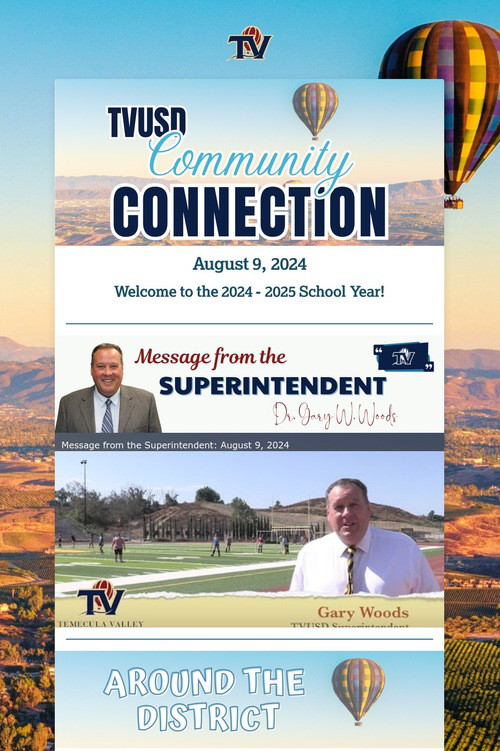 TVUSD COMMUNITY CONNECTION