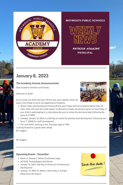 Academy Avenue Elementary School