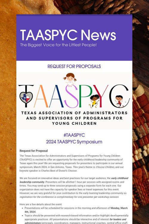 TAASPYC News
