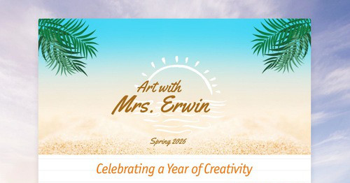 Art with Mrs. Erwin