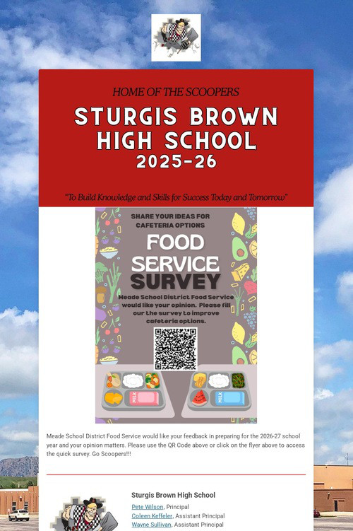 STURGIS BROWN HIGH SCHOOL