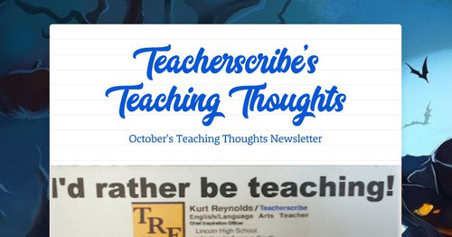 Teacherscribe's Teaching Thoughts