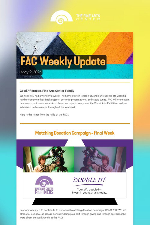 FAC Weekly Update