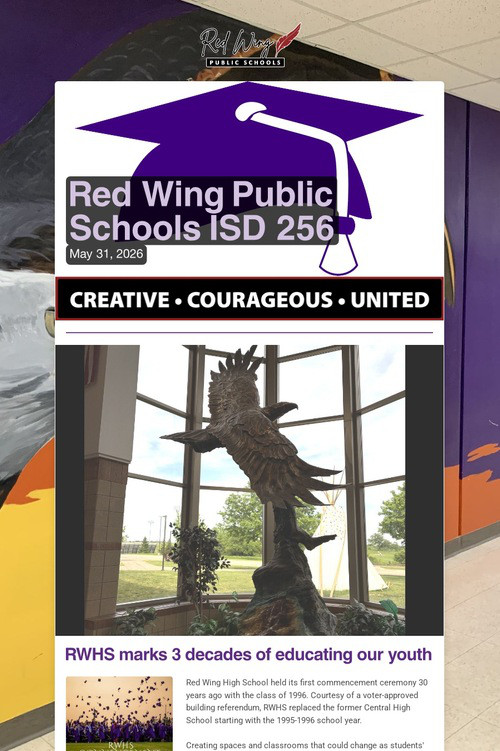 Red Wing Public Schools ISD 256