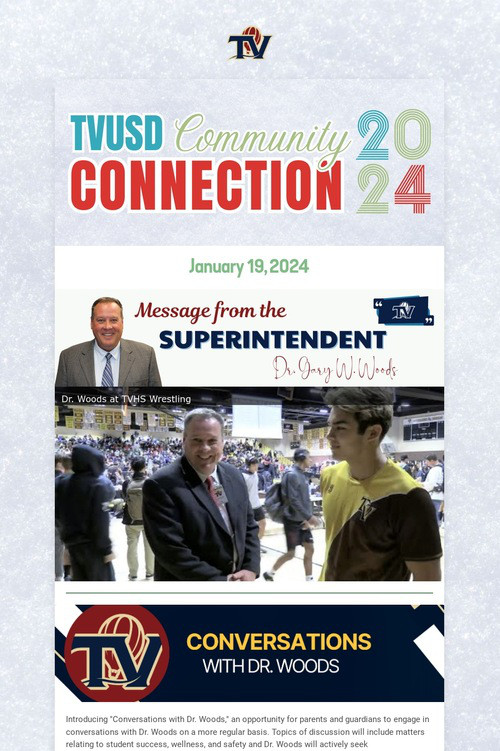 TVUSD COMMUNITY CONNECTION