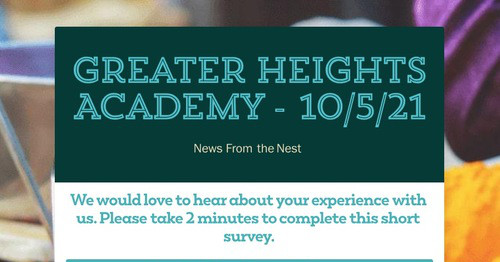 Greater Heights Academy - 10/5/21