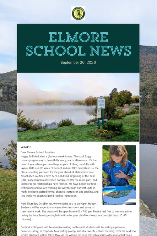 ELMORE School News